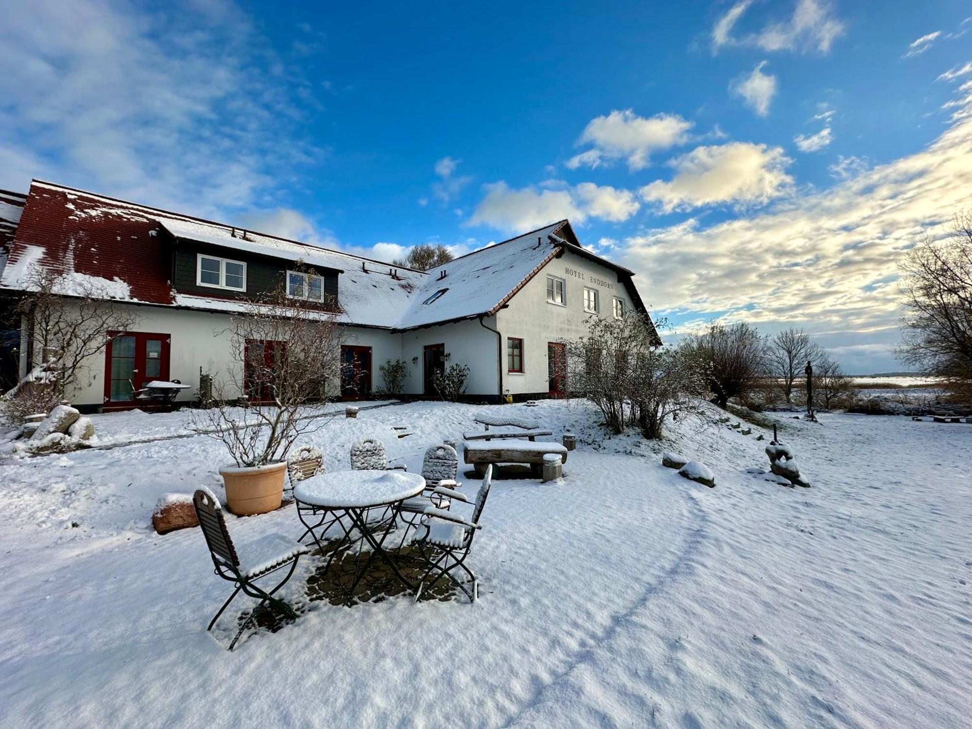 Hotel Enddorn Appartement Grieben Kültér fotó